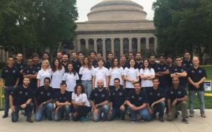 The entire Lisbon MBA class take part in the one-month immersion at MIT Sloan