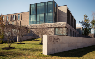 The Richard Ivey Business School is based in Ontario, Canada, but its focus is international