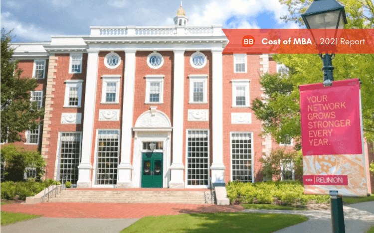 MBA Cost: Check out our list of MBA tuition fees for top business schools like Harvard ©HBS Facebook