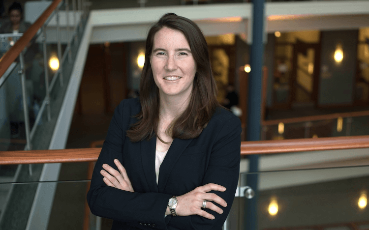 Abra Sitler says the Georgetown Flex MBA helped her switch careers