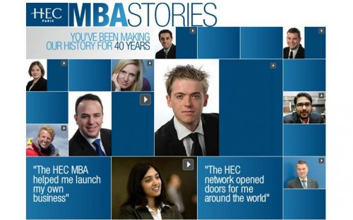HEC Paris MBA students have access to an alumni network of 44,000 in many sectors!