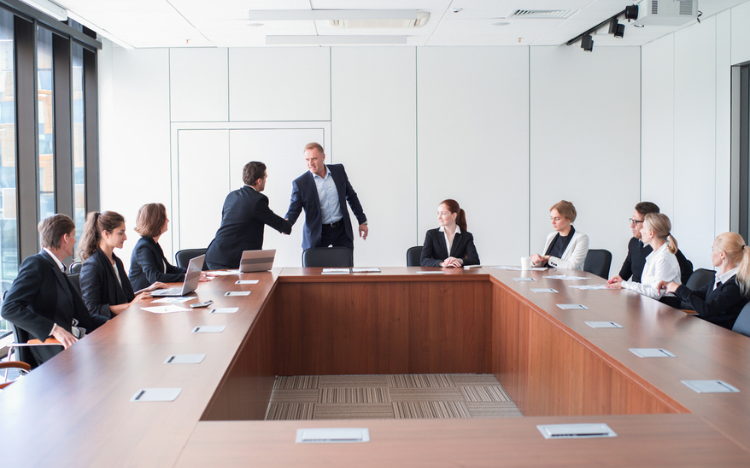 Working with the world's biggest consulting companies means leading large presentations and regular meetings with clients ©ALotOfPeople/iStock