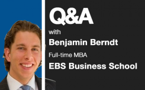 EBS Business School MBA 2011, Benjamin Berndt
