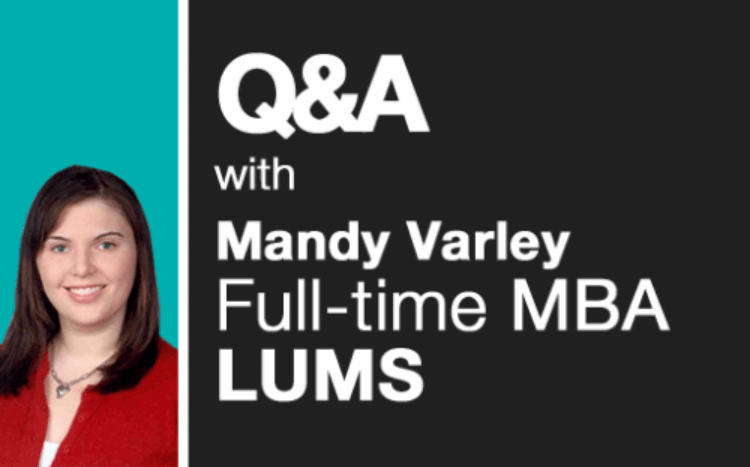 Q&A with Mandy Varley from LUMS