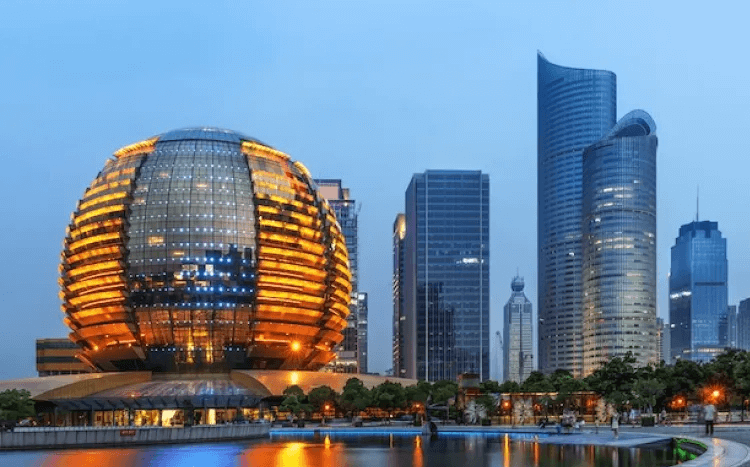 Hangzhou is home to an innovative business hub