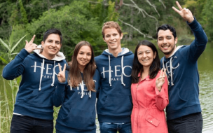 ©HEC Facebook—HEC Paris is ranked the best business school in Europe for salary increase for its full-time MBA by the Economist