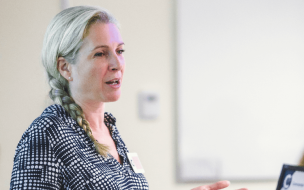 Dr Rosina Watson teaches sustainability modules across masters' courses offered at Cranfield School of Management