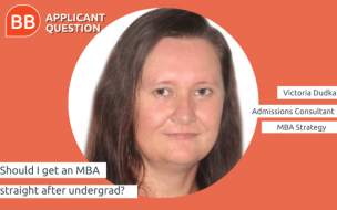 Victoria Dudka weighs up the pros and cons of pursuing an MBA straight after your undergraduate degree
