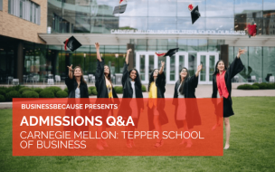 Find out everything you need to know about securing a place on a top MBA ©Carnegie Mellon Tepper Facebook
