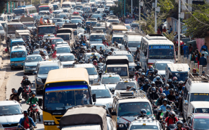 Air pollution is a major issue for commuters in Indian cities. An EMBA is helping Mohan Ramasamy's startup tackle the issue © intek1 via iStock