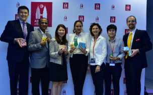 Asia School of Business (ASB) MBA grad Mathias (pictured far right) has leveraged his sustainability expertise and his managerial skills to leap into an ESG-focused role in Malaysia