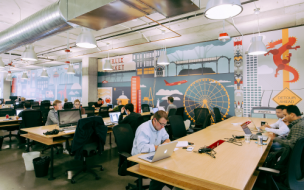 Shared space: WeWork is challenging the traditional notion of the office