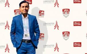 A serial entrepreneur, Anser relocated from Pakistan for an MBA at Lancaster University