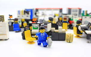 What is digitalization? Lego's custom 3-D printed sets are a prime example of digitalization in action ©LewisTsePuiLung/iStock