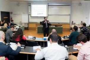 Bocconi’s EMMS takes a blended learning approach with students taught on-campus and online