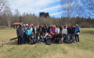 43 CBS MBA students took part in the leadership programme in the Swedish forest!