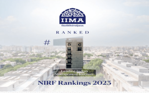 IIM Ahmbedabad is celebrating retaining the top position in the NIRF Ranking 2023