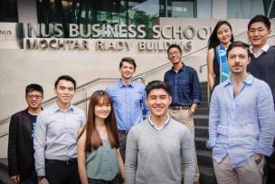 ©NUS Facebook - The MBA class at the National University of Singapore (NUS) is 88% international